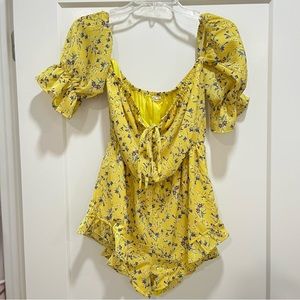 Yellow Romper